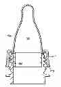 Fig. 01 - Removable Bottle Cap Assembly with Internal Storage Compartment