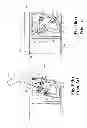 Fig. 11 - Lid opening/closing mechanism and storage device