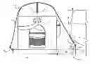 Fig. 01 - Deployable vehicle cargo hitch cargo carrier