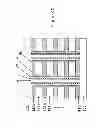 Fig. 40 - Ultrahigh density vertical NAND memory device