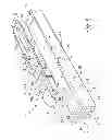 Fig. 02 - Assembly including a gliding board and a device for retaining an article of footwear