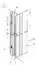 Fig. 01 - VEHICULAR DOOR FRAME HAVING VERTICAL SASH