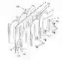 Fig. 01 - Holding pieces for coils of a primary part of a ironless linear motor