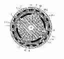 Fig. 01 - Magnetic gear-type electric rotating machine
