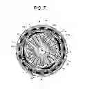 Fig. 07 - Magnetic gear-type electric rotating machine