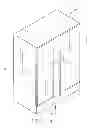 Fig. 02 - ROTATING AND SEGMENTED SHELVING FOR A REFRIGERATOR
