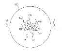 Fig. 01 - Frequency-tunable microwave-frequency wave filter with a dielectric resonator including at least one element that rotates