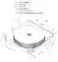 Fig. 01 - Disk cartridge for storing disk-shaped recording media