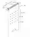 Fig. 01 - Rear cover of flat panel electronic device and flat panel electronic device having the rear cover