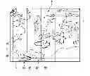 Fig. 01 - Method and device for automatically determining the contours of heights of the relief of a geographical area