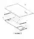 Fig. 03 - Slide plate hinge for portable electronic device terminal