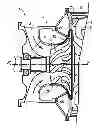 Fig. 01 - METHOD OF DIFFUSING A GAS TURBINE COMPRESSION STAGE, AND DIFFUSION STAGE FOR IMPLEMENTING SAME
