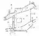 Fig. 01 - Interturbine vane with multiple air chambers
