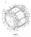 Fig. 06 - Wind turbine generator with localized air gap control and a wind turbine having such a generator