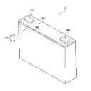 Fig. 01 - Container for energy storage device including full penetration welded sealing member and method of producing the same