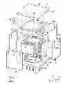 Fig. 01 - SOFC stack with temperature adapted compression force means