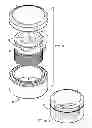 Fig. 09 - Urine stream target device, toilet training method, and method of manufacture