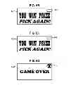 Fig. 09 - ELECTRONIC GAMING DEVICE WITH SCRAPE AWAY FEATURE