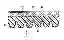 Fig. 01 - V-ribbed belt and method for manufacturing same