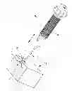 Fig. 01 - Device for the transosseous insertion of suture threads