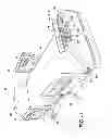 Fig. 02 - Patient handling device including local status indication, one-touch fowler angle adjustment, and power-on alarm configuration