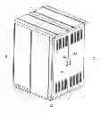 Fig. 01 - METHOD AND APPARATUS FOR COVER FOR ENCLOSURE AND ENCLOSURE HAVING COVER