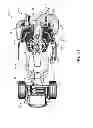 Fig. 03 - Articulated riding lawn mower including distributed battery system
