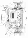 Fig. 15 - Articulated riding lawn mower including distributed battery system
