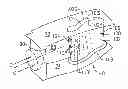 Fig. 01 - Gas turbine engine combustor with integrated combustor vane