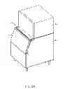 Fig. 02 - ICE STORAGE BIN WITH IMPROVED DOOR AND IMPROVED DOOR INCORPORATING HOOKS