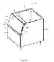 Fig. 04 - ICE STORAGE BIN WITH IMPROVED DOOR AND IMPROVED DOOR INCORPORATING HOOKS