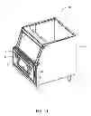 Fig. 16 - ICE STORAGE BIN WITH IMPROVED DOOR AND IMPROVED DOOR INCORPORATING HOOKS