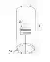 Fig. 09 - Acoustic flow rate meter having a high frequency induction coil mounted directly on the piping without an acoustic coupling