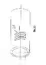 Fig. 11 - Acoustic flow rate meter having a high frequency induction coil mounted directly on the piping without an acoustic coupling