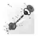 Fig. 01 - Bearing assembly for an anemometer