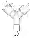 Fig. 03 - Three way oxygen therapy connector for administering nebulized medication