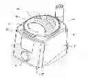 Fig. 01 - Integrated humidifier chamber and lid