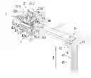 Fig. 01 - Harness retaining means and harness wiring structure
