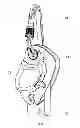 Fig. 06 - Safety device on a rope with blocking under load