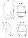 Fig. 06 - OVOID CONTAINER FOR HOLDING A TRANSACTION CARD