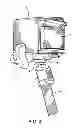 Fig. 04 - Golf push cart rangefinder stabilizing unit