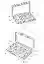 Fig. 05 - Container for housing a tray or blister pack