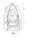 Fig. 03 - Rocket propelled payload with divert control system within nose cone
