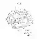 Fig. 02 - Vehicle body structure and method for assembling vehicle body structure