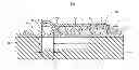 Fig. 01 - Acoustic resonator structure having an electrode with a cantilevered portion