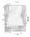 Fig. 03 - Acoustic resonator structure having an electrode with a cantilevered portion