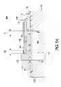 Fig. 10 - Acoustic resonator structure having an electrode with a cantilevered portion
