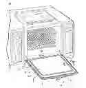 Fig. 01 - Oven door assembly