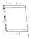 Fig. 06 - Oven door assembly
