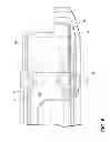 Fig. 07 - Oven door assembly